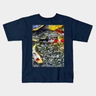 Fish - Follow the Leader Kids T-Shirt